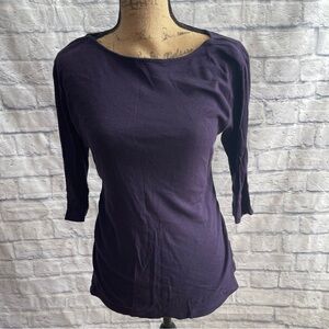 New York & Company Women's Purple Top